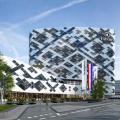 Impression Hilton Hotel Schiphol Mecanoo by day