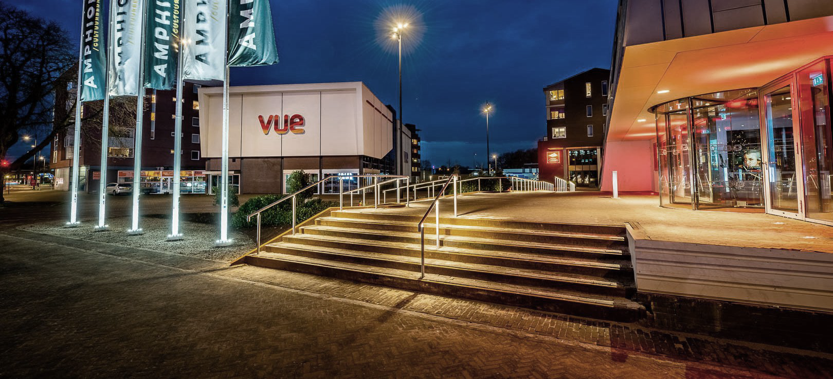 Trapverlichting Amphion theater Doetinchem
