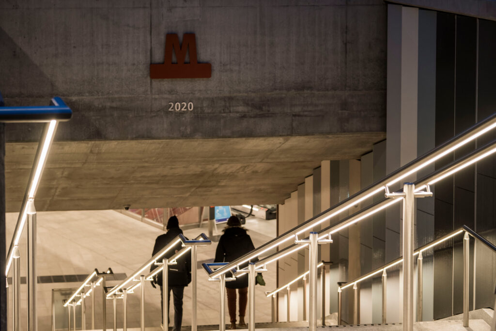 Nordhavn Metro Kopenhagen Denemarken ILLUNOX