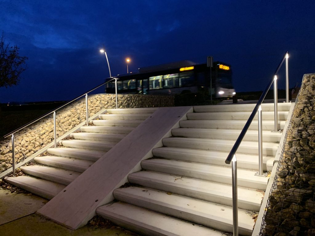 Gemeente Terneuzen hekwerk met verlichting