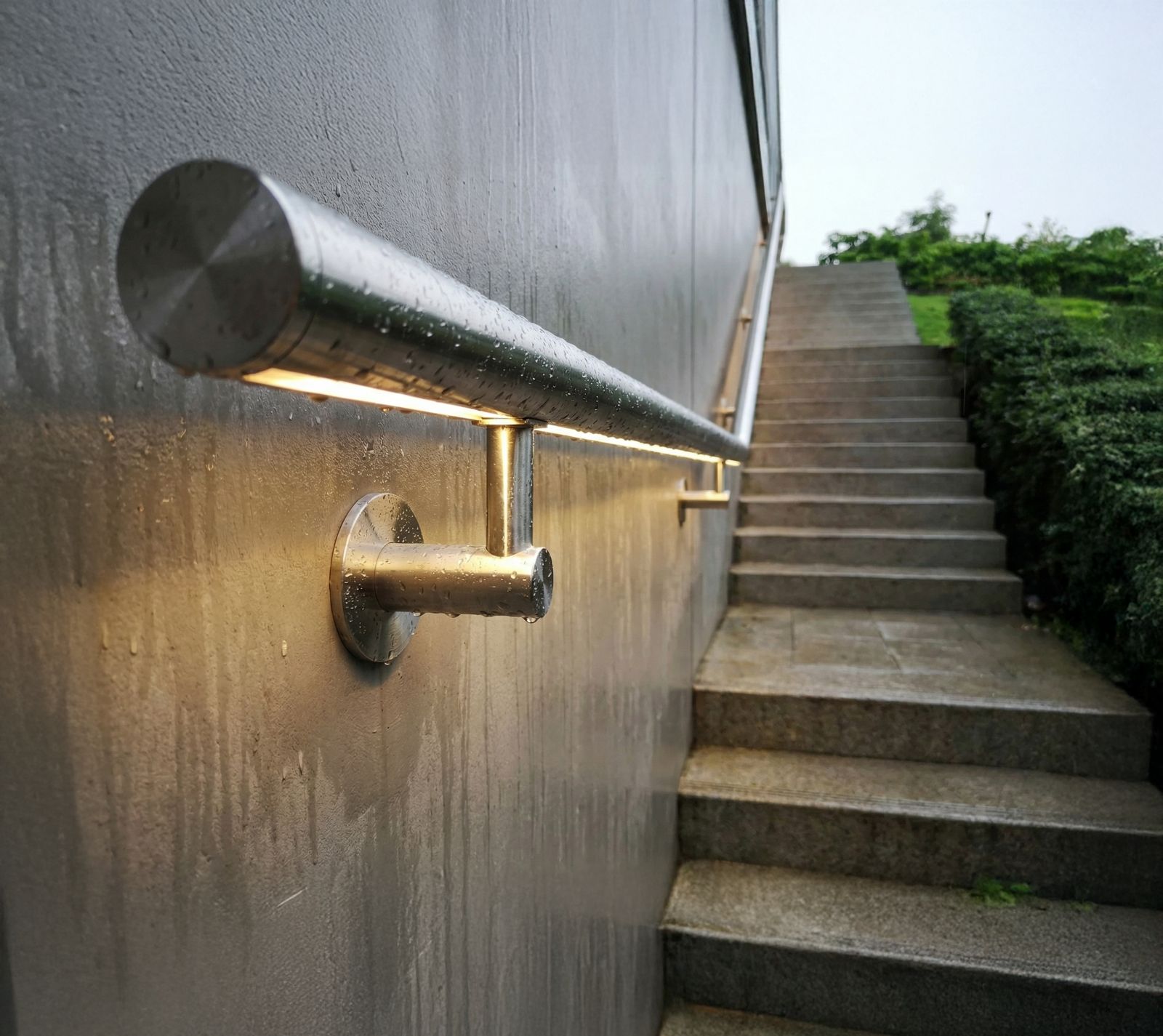 ILLUNOX led leuning in de regen
